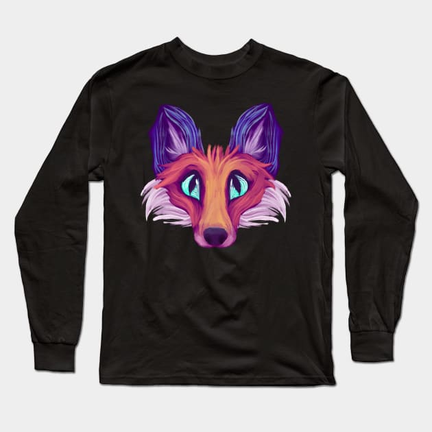 Fox Long Sleeve T-Shirt by Baja Gryphon